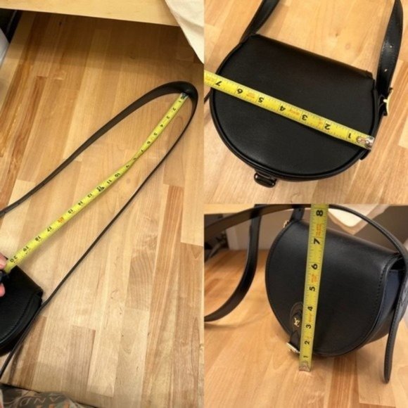 Louis Vuitton Authentic Tambourin Black Crossbody Bag Smooth Calf Leather - Picture 12 of 12